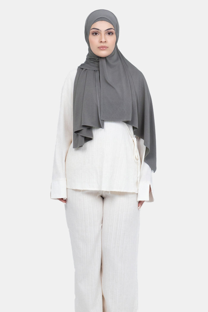 GRANITE GREY- Bamboo Jersey Set