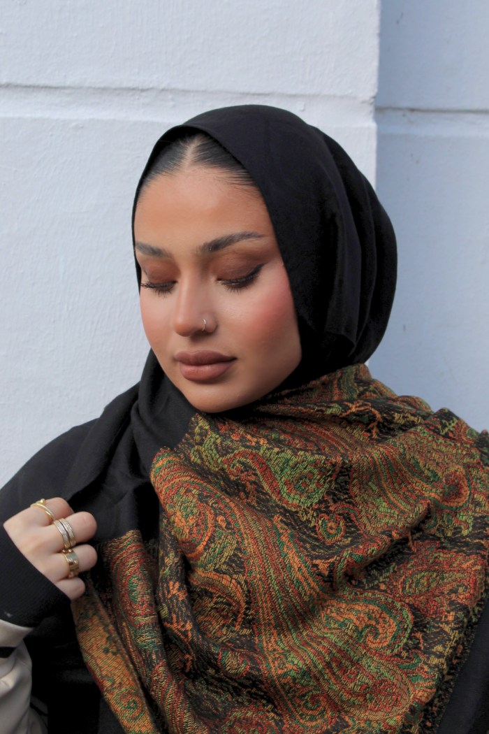 RICH BLACK- Pashmina