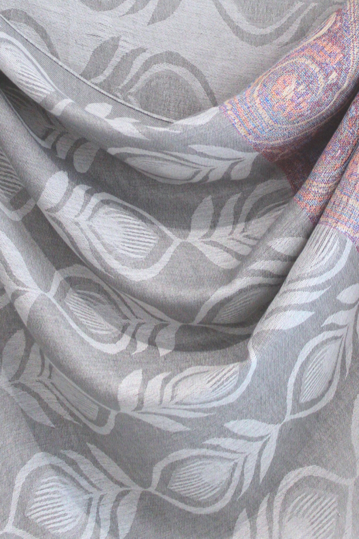 LIGHT GREY- Pashmina