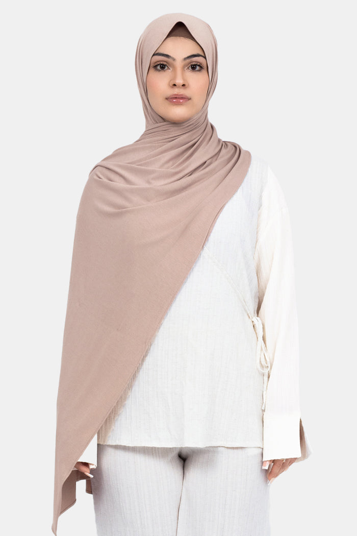 CORAL CLOUD - Modal Jersey Hijab