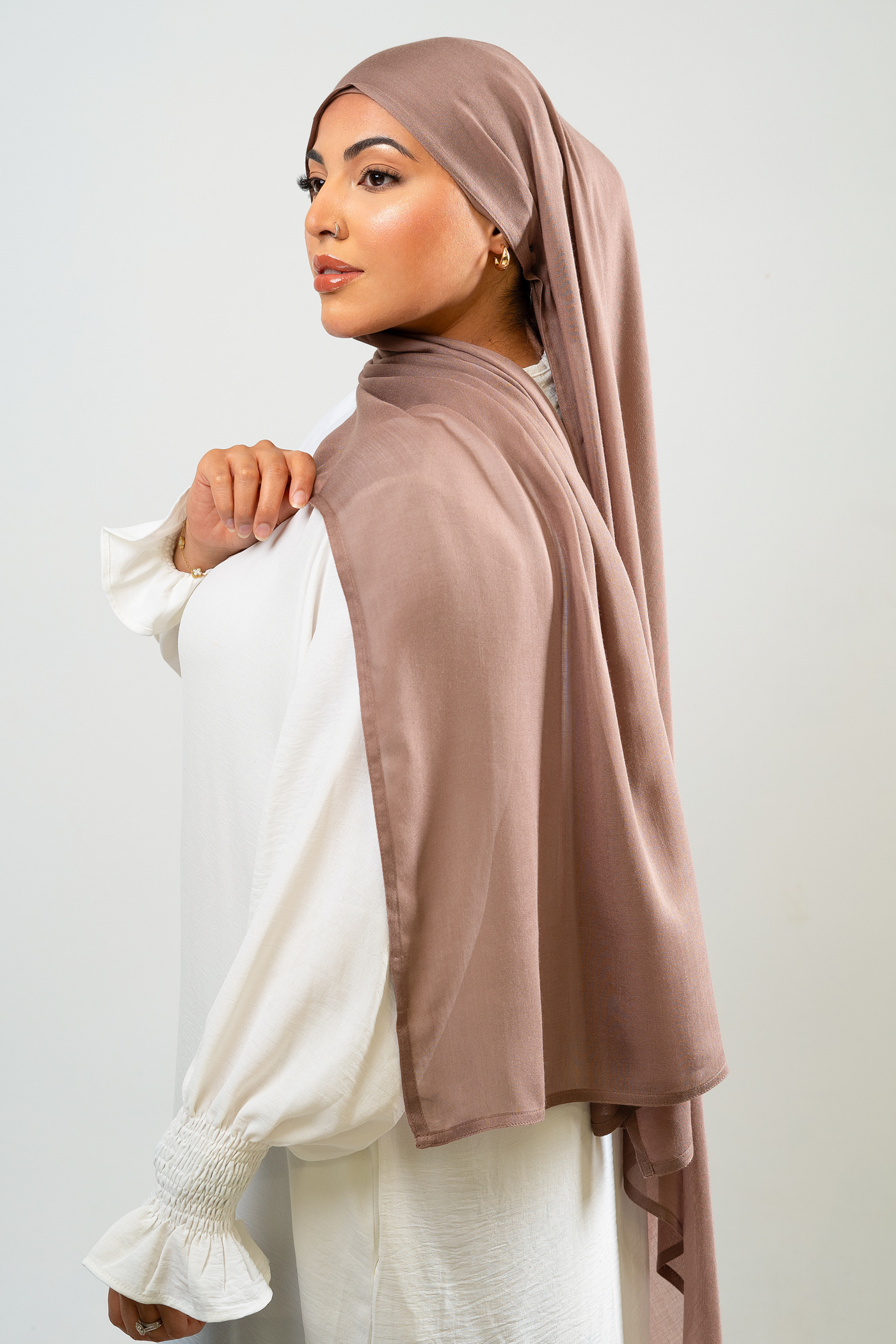 SHAHARA TAN - Modal Hijab Set