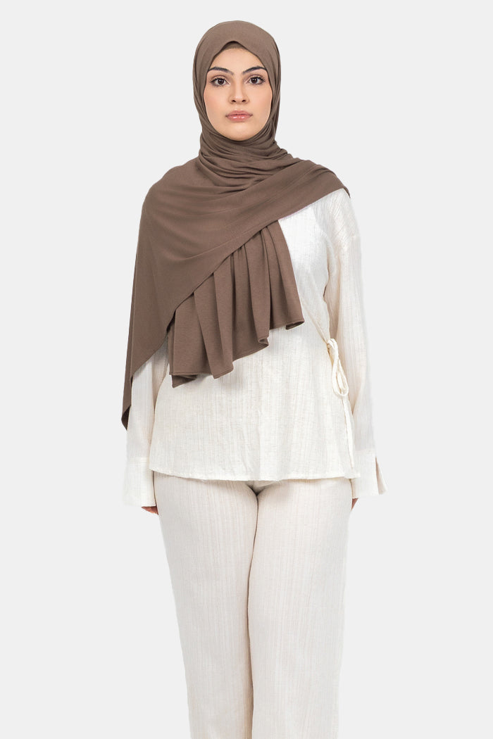MOCHA BROWN - Modal Jersey Hijab