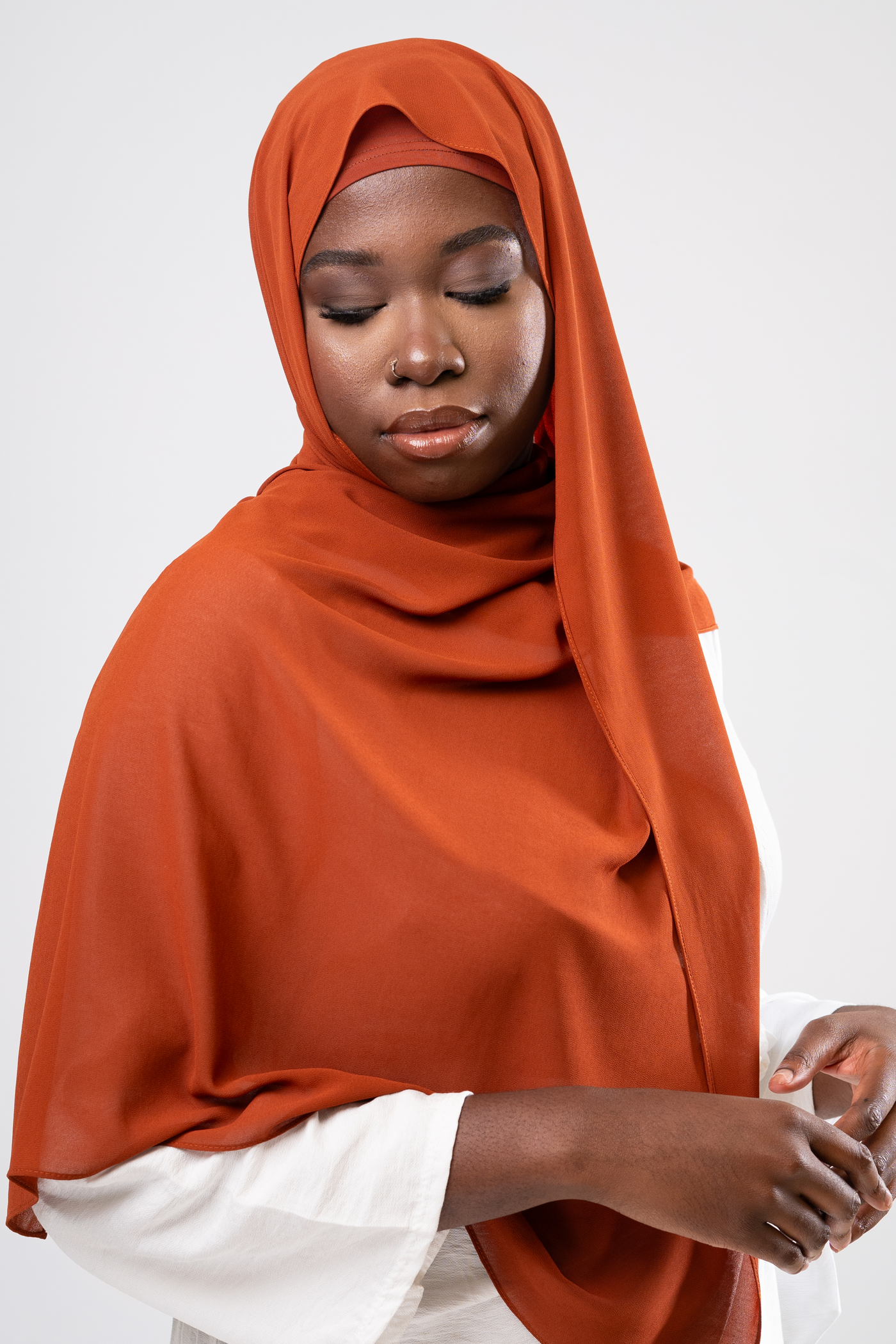 KALAHARI SUNSET - Chiffon Hijab Set