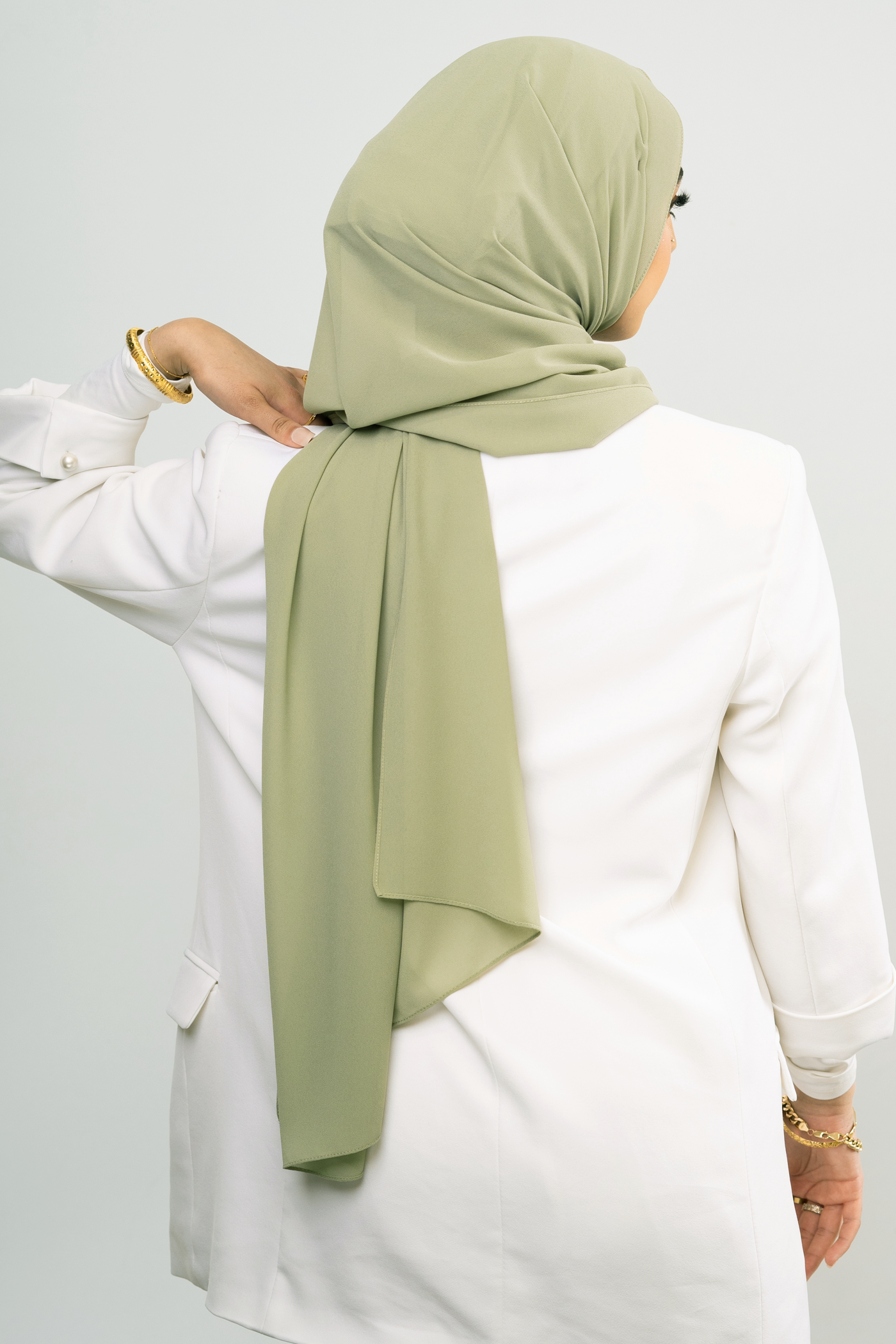 SAGE - Chiffon Hijab Set