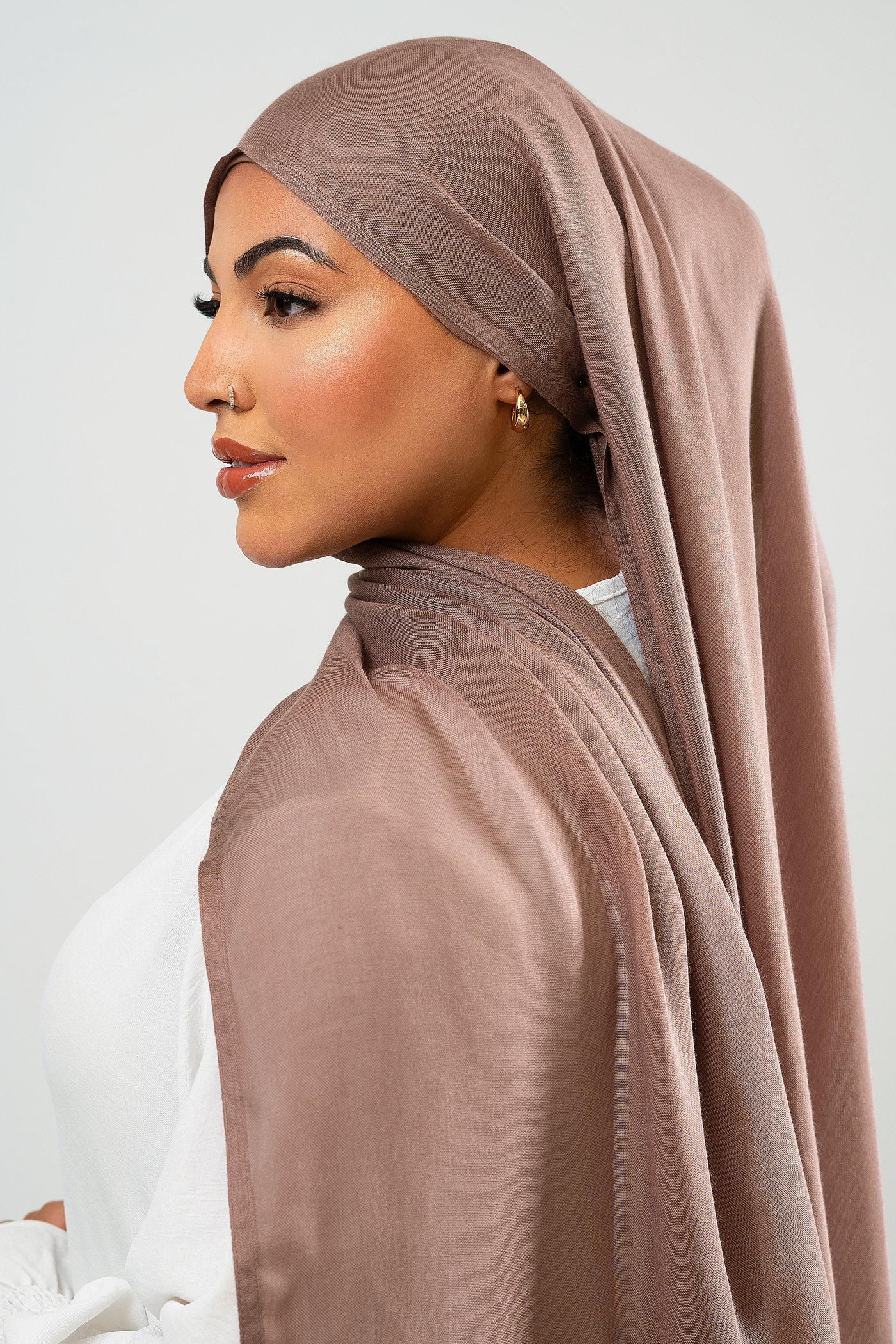 SHAHARA TAN  - Modal Hijab Set