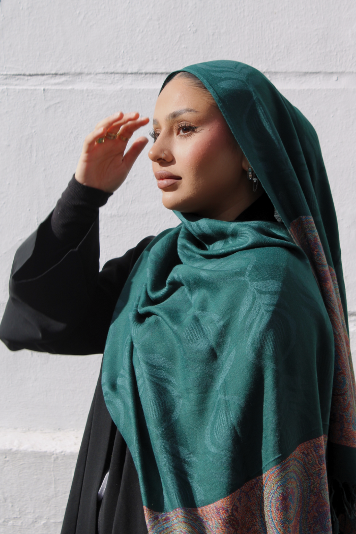 EMERALD GREEN- Pashmina