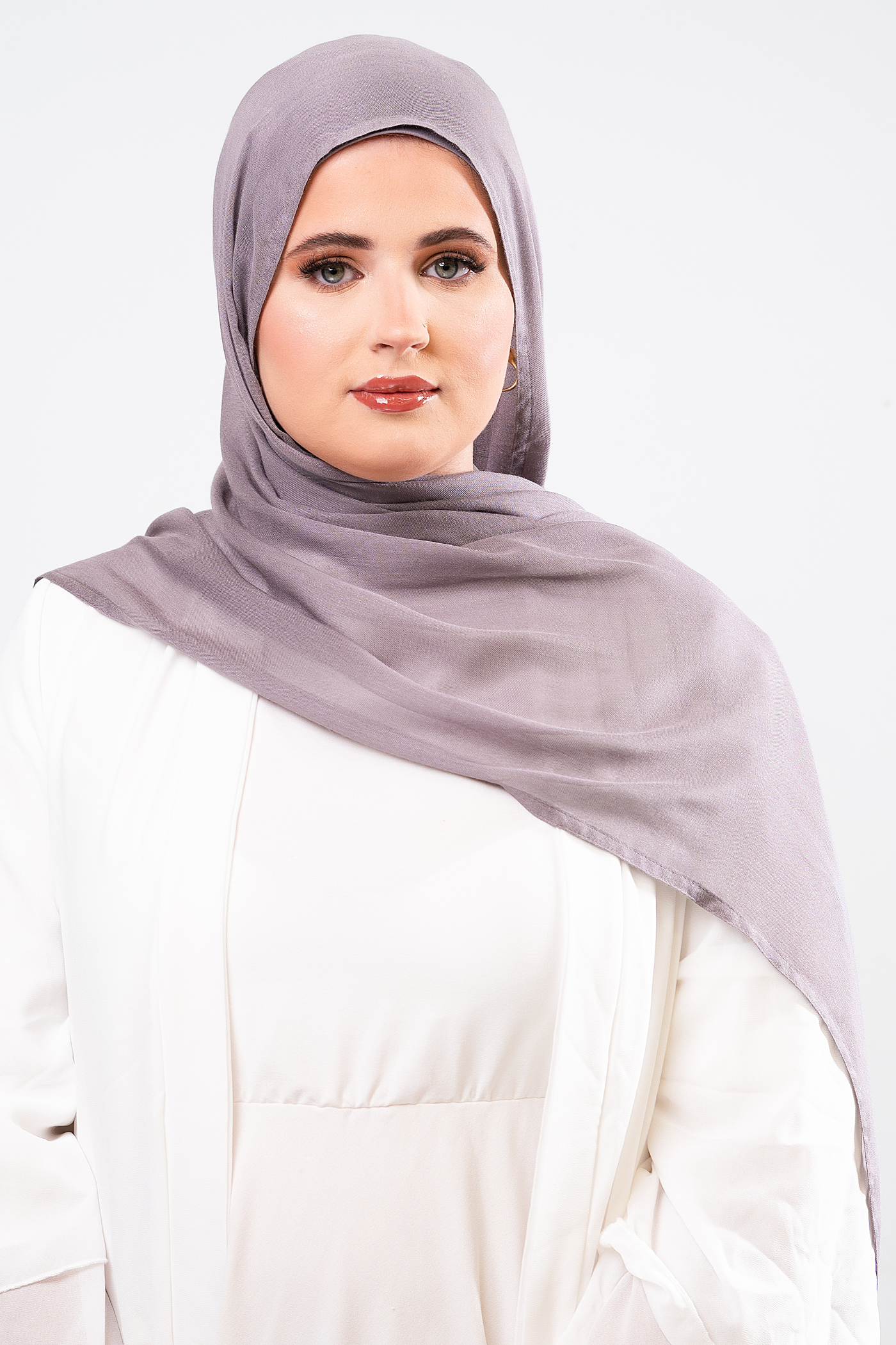 MAUVE MIST - Modal Hijab Set