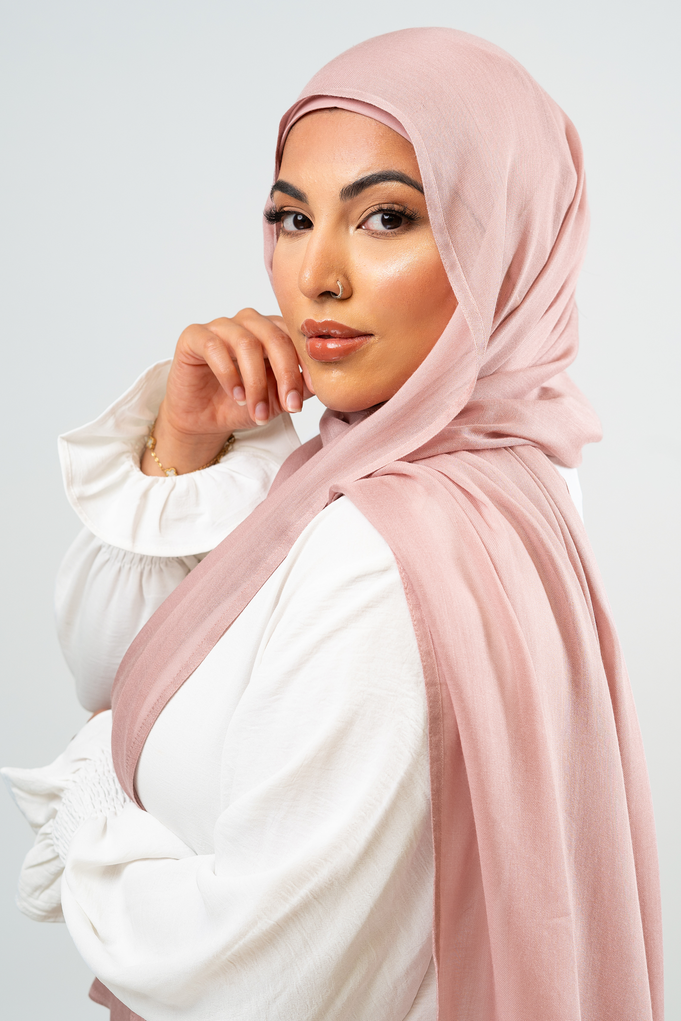 ROSE DUST - Modal Hijab Set