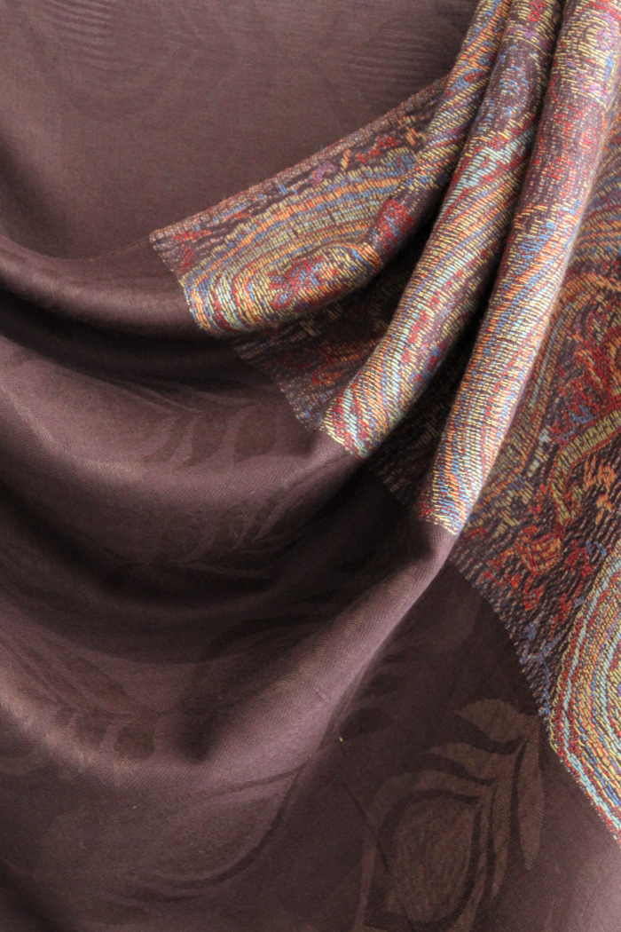 DARK BROWN- Pashmina