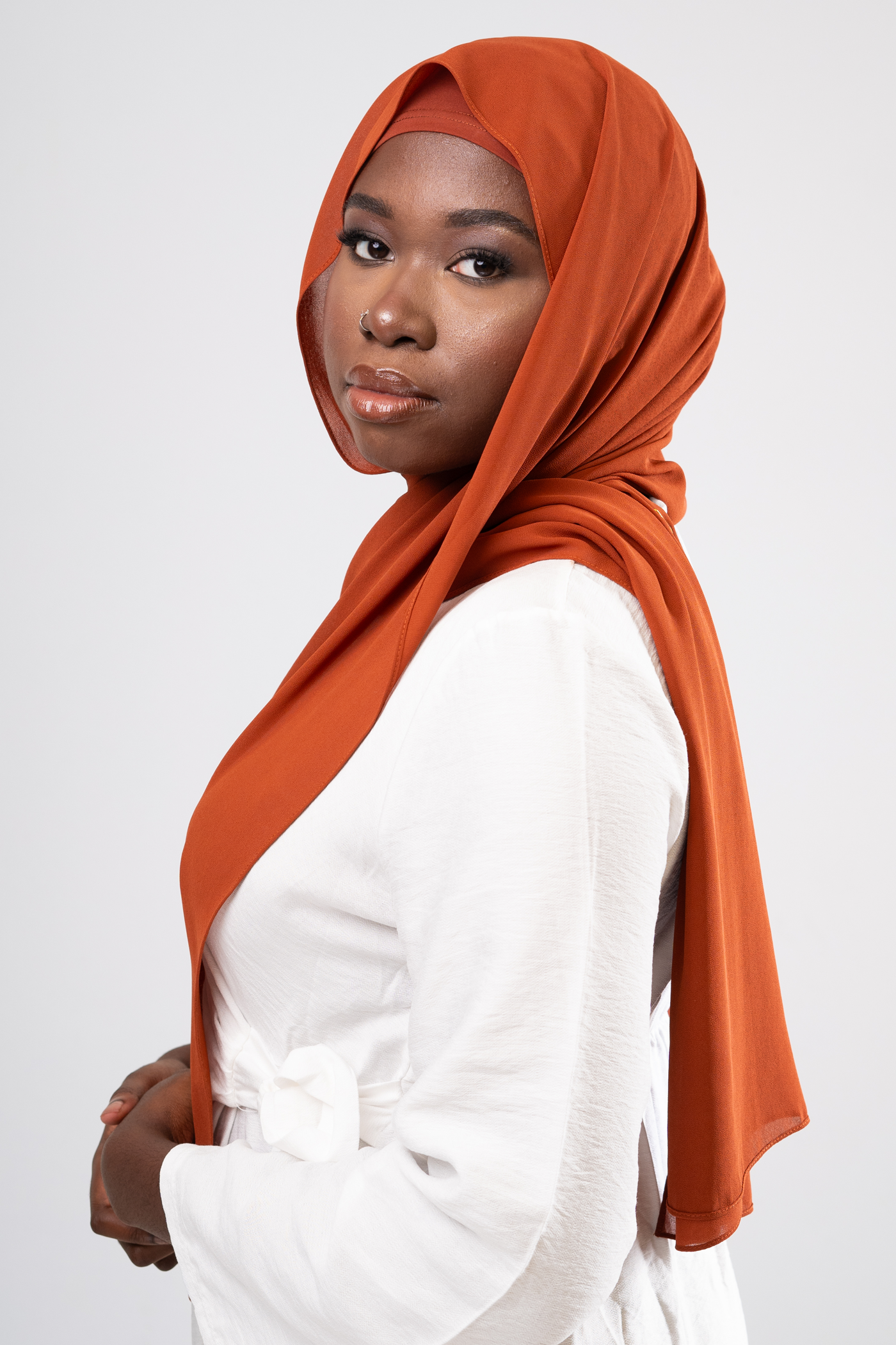 KALAHARI SUNSET - Chiffon Hijab Set