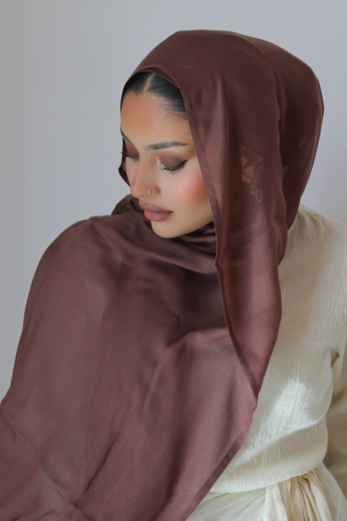 MOCHA - Modal Hijab And Ice Cotton Cap Set