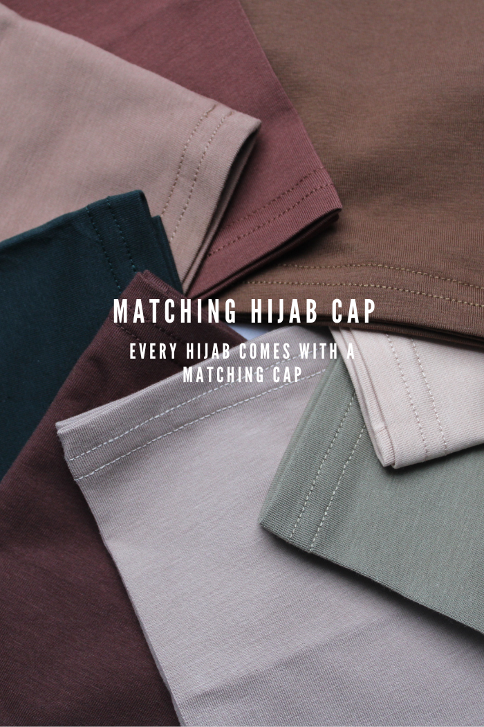 MOCHA - Modal Hijab And Ice Cotton Cap Set